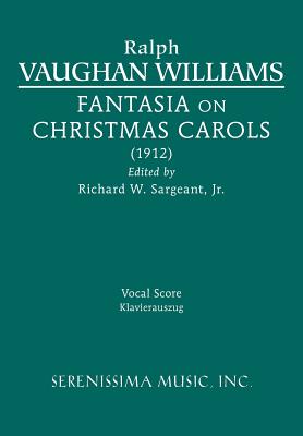Coperta cărții 'Fantasia on Christmas Carols: Vocal score - Ralph Vaughan Williams'