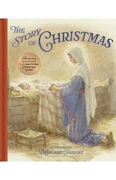 Coperta cărții 'The Story of Christmas: A Beautiful Reproduction of the Traditional Christmas Story - Katharine Bamfield'