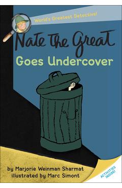 Coperta cărții 'Nate the Great Goes Undercover - Marjorie Weinman Sharmat'