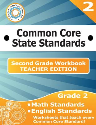 Coperta cărții 'Second Grade Common Core Workbook - Teacher Edition -'