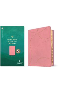 Coperta cărții 'Biblia de Estudio del Diario Vivir Para Jóvenes Ntv Con Filament (Sentipiel, Rosa Pastel, Índice, Letra Roja) -'