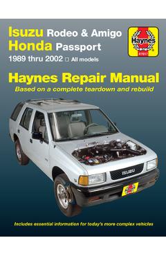 Coperta cărții 'Isuzu Rodeo & Amigo 1989-02 - J. H. Haynes'