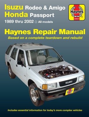 Coperta cărții 'Isuzu Rodeo & Amigo 1989-02 - J. H. Haynes'