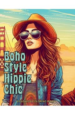 Poza produsului Boho Style Hippie Chic: Beautiful Models Wearing Bohemian Style Clothing & Accessories. - Enchanted Tones