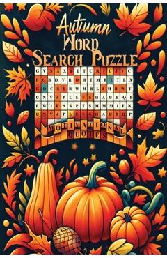 Autumn Word Search Puzzle Book with Autumn Quotes - Icons Media Publishing
