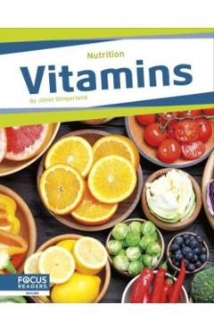 Coperta cărții 'Vitamins - Janet Slingerland'