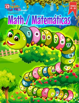 Coperta cărții 'The Bigger the Fro' the More I Know Presents: Math/Matemáticas - Andrea Scott'