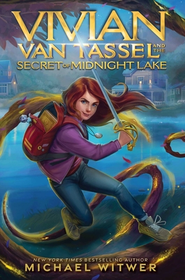 Coperta cărții 'Vivian Van Tassel and the Secret of Midnight Lake - Michael Witwer'