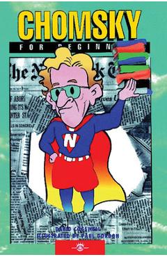 Coperta cărții 'Chomsky for Beginners - David Cogswell'