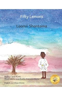 Coperta cărții 'Fifty Lemons: Many Hands Make Light Work in Afaan Oromo and English -'