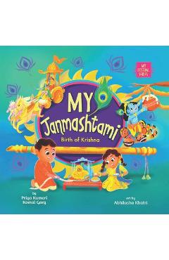 Coperta cărții 'My Janmashtami: Birth of Krishna - Priya Kumari'