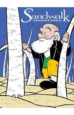 Coperta cărții 'The Sandwalk Adventures - Jay Hosler'