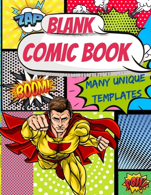 Blank Comic Book Many Unique templates - 