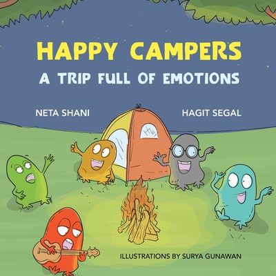 Coperta cărții 'Happy Campers: A Trip Full of Emotions - Hagit Segal'