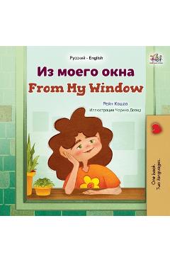 Coperta cărții 'From My Window (Russian English Bilingual Kids Book) - Rayne Coshav'