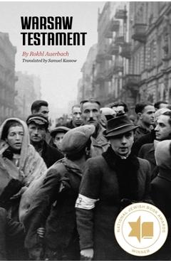 Coperta cărții 'Warsaw Testament - Rokhl Auerbach'