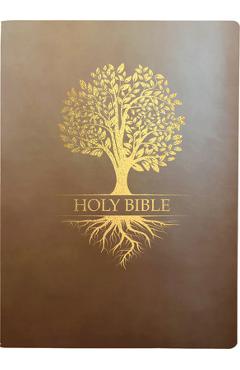 KJV Family Legacy Holy Bible, Large Print, Coffee Ultrasoft: (Red Letter, Brown, 1611 Version) -