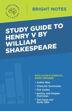 Poza produsului Study Guide to Henry V by William Shakespeare - 