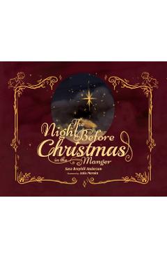 Coperta cărții 'The Night Before Christmas in the Manger - Sara Broyhill Anderson'