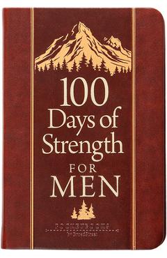 Coperta cărții '100 Days of Strength for Men: Pocketbooks by Broadstreet -'