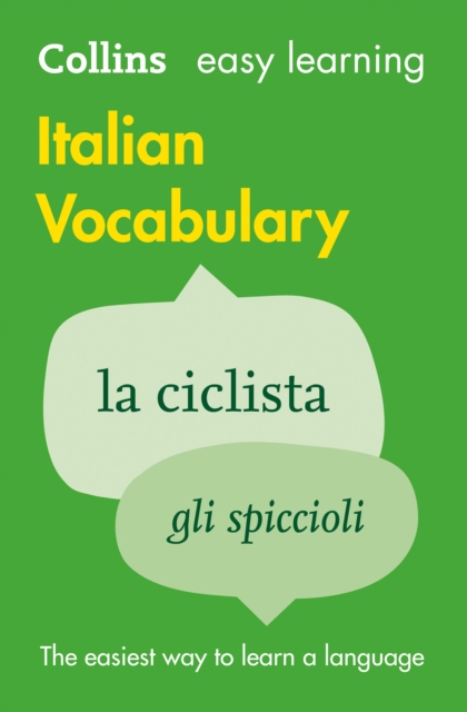 Easy Learning Italian Vocabulary: Trusted support for learning - 