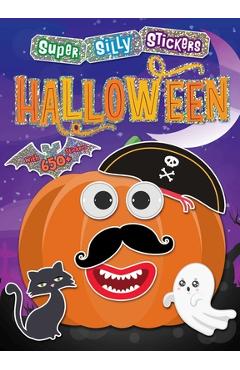 Coperta cărții 'Super Silly Stickers: Halloween -'