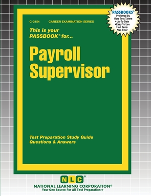 Coperta cărții 'Payroll Supervisor -'