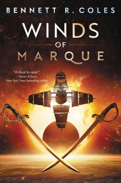 Coperta cărții 'Winds of Marque: Blackwood & Virtue - Bennett R. Coles'