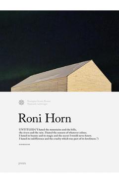 Coperta cărții 'Roni Horn: Untitled - Roni Horn'