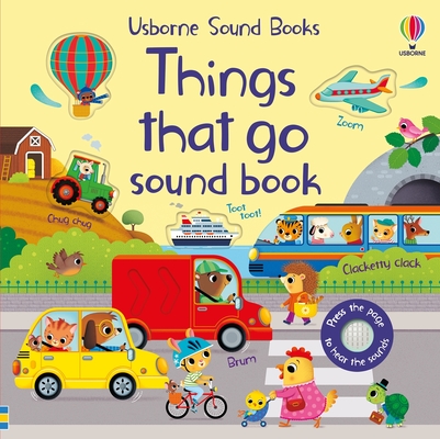 Coperta cărții 'Things That Go Sound Book - Sam Taplin'