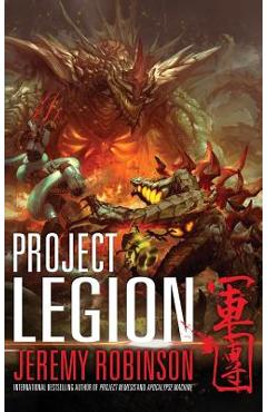 Coperta cărții 'Project Legion - Jeremy Robinson'
