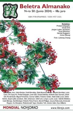 Coperta cărții 'Beletra Almanako 50 (BA50 - Literaturo en Esperanto) - István Ertl'