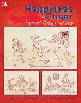 Happiness and Cheer Redwork Through the Year - Dolores Storm