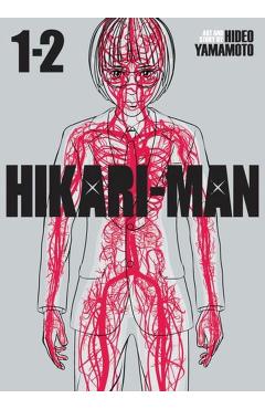 Coperta cărții 'Hikari-Man (Omnibus) Vol. 1-2 - Hideo Yamamoto'
