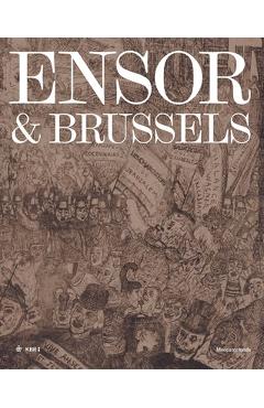 Coperta cărții 'Ensor & Brussels - Davy Depelchin'