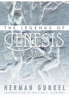 Coperta cărții 'The Legends of Genesis - Hermann Gunkel'