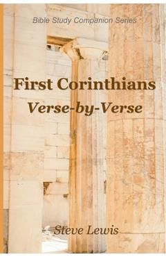 Coperta cărții 'First Corinthians Verse-by-Verse - Steve Lewis'