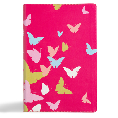 KJV One Big Story Bible, Pink Leathertouch: Connecting Christ Throughout God's Story - 