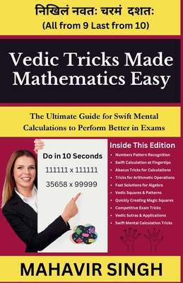 Vedic Tricks Made Mathematics Easy - Mahavir Singh