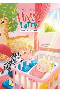 Coperta cărții 'Harris and Lottie: Harris Meets Lottie - Victoria Hovdenes'