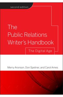 Coperta cărții 'The Public Relations Writer's Handbook - Merry Aronson'