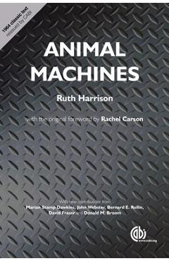 Coperta cărții 'Animal Machines: The New Factory Farming Industry - Ruth Harrison'
