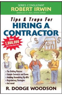 Coperta cărții 'Tips & Traps for Hiring a Contractor - R. Dodge Woodson'