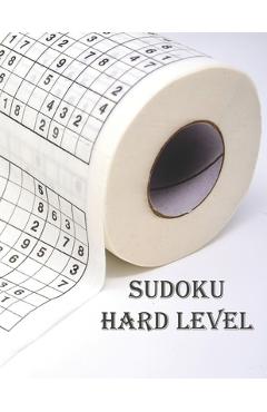 Coperta cărții 'Suduko Hard Level: Sudoku Large Print 101 Puzzles -'