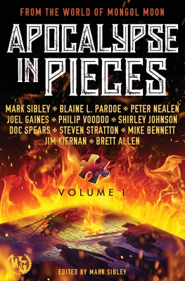 Coperta cărții 'Apocalypse in Pieces - Mark Sibley'