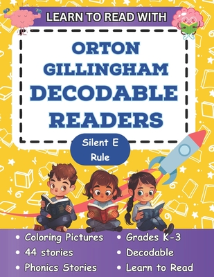 Learn to Read with Orton Gillingham Decodable Readers: Orton Gillingham Materials Phonics Readers for Kindergarten and First Grade - Budding Brains Books