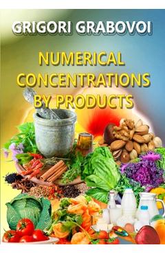 Coperta cărții 'Numerical Concentrations by Products - Edilma Angel *. Eam Publishing'