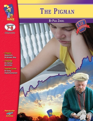 Coperta cărții 'The Pigman, by Paul Zindel Lit Link/Novel Study Grades 7-8 - Keith Whittington'