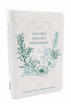 Coperta cărții 'Inner World Memory Journal: Reflect, Record, Remember: A Three-Year Daily Memory Journal -'