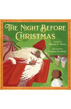 Coperta cărții 'The Night Before Christmas - Clement Clarke Moore'